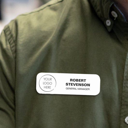 Budget Logo Business Store Identification Badge, 名札