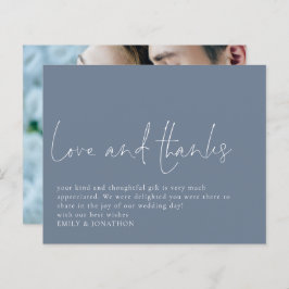 Budget Love Photo感謝してい's Thank 結婚 You Blue