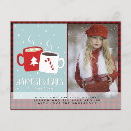 Budget Lumberjack写真クリスマス招待状レター