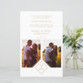 Budget Luxury Merry Christmas 2 Photos Collage (スタンド正面)