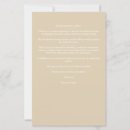 Budget Luxury Merry Christmas 2 Photos Collage (裏面)