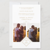 Budget Luxury Merry Christmas 2 Photos Collage (正面)