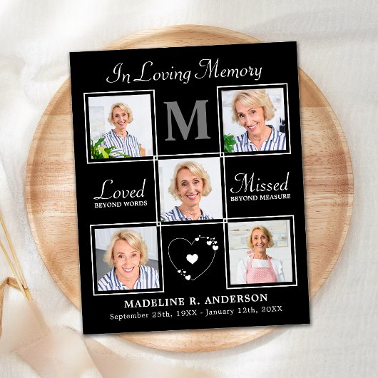 Budget Memorial 5エレガント写真葬式