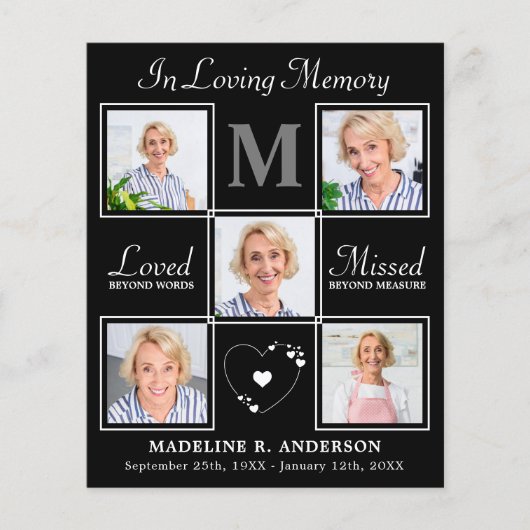 Budget Memorial 5エレガント写真葬式 (正面)