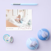 Budget Merry Christmasミニマルモダンリスト写真2 チラシ (シングル)