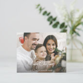 Budget Merry Christmas Minimalist H写真 (スタンド正面)