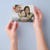 Budget Merry Christmas Minimalist H写真 チラシ (手)