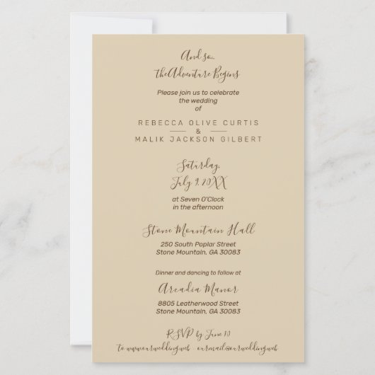 Budget Minimalistトレンディーコラージュ結婚の4枚の写真 (裏面)