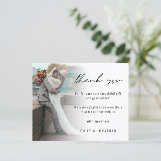 Budget Minimalist写真を追加結婚ありがとう (スタンド正面)