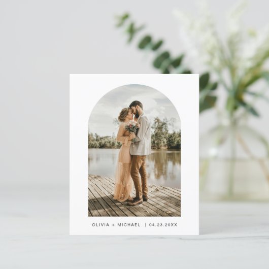 Budget Minimalist写真エレガントアーチ結婚ズ (スタンド正面)