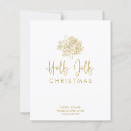 Budget Minimalist Christmas Bouquet Script