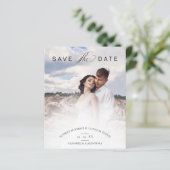 Budget Minimalist Modern Typography Wedding Photo (スタンド正面)