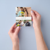 Budget MOD Para Photo Trio H Save the Date チラシ (手)