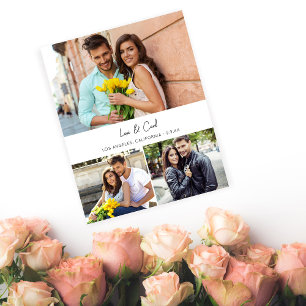 Budget MOD Para Photo Trio H Save the Date チラシ