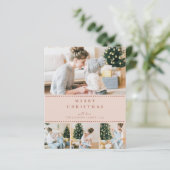 BUDGET Modern Blush Multi Photo Christmas (スタンド正面)