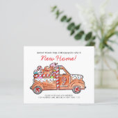 BUDGET Modern Gingerbread Truck Sweet News Moving (スタンド正面)