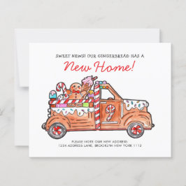 BUDGET Modern Gingerbread Truck Sweet News Moving