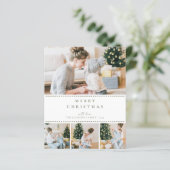 BUDGET Modern Olive Green Multi Photo Christmas (スタンド正面)