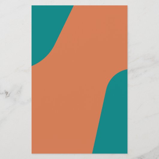 Budget modern retro groovy wedding menu template チラシ (裏面)