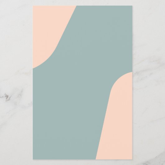 Budget modern retro groovy wedding menu template チラシ (裏面)