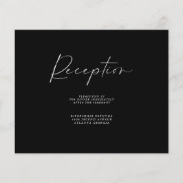 Budget Navy披露宴情報挿入フライヤー チラシ