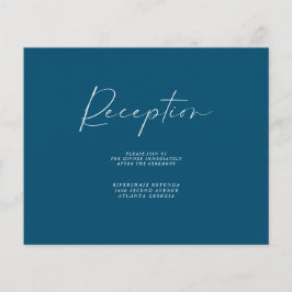 Budget Navy披露宴情報挿入フライヤー チラシ