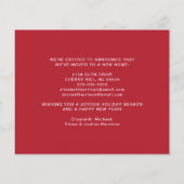 Budget New Home Red Cardinal Holiday Announcement (裏面)