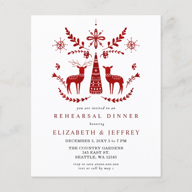 Budget Nordic Buck and Doe Rehearsal Dinner (正面)