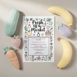 Budget off the Market Farmers Market Bridal Shower