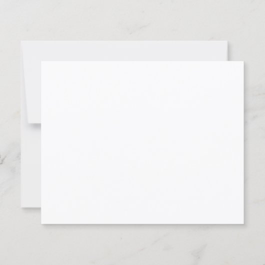 Budget Palm Trees Moving Announcement Card (裏面)