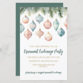 Budget Pastel Ornament Exchange Christmas Party (正面/裏面)