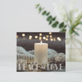 Budget Peace and Love Greeting Card (スタンド正面)