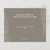 Budget Peace and Love Greeting Card (裏面)