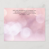 BUDGET PHOTOお祝いのライフ招待状 (裏面)