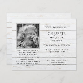 BUDGET PHOTOお祝いのライフ招待状