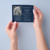 BUDGET PHOTOお祝いのライフ招待状 チラシ (手)