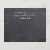 BUDGET PHOTOお祝いのライフ招待状 チラシ (裏面)