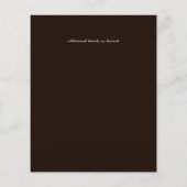 BUDGET PHOTOの結婚日救付- Boho抽象芸術 (裏面)