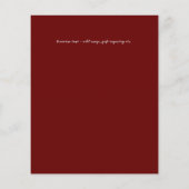 BUDGET PHOTOの結婚日救付- Boho抽象芸術 (裏面)