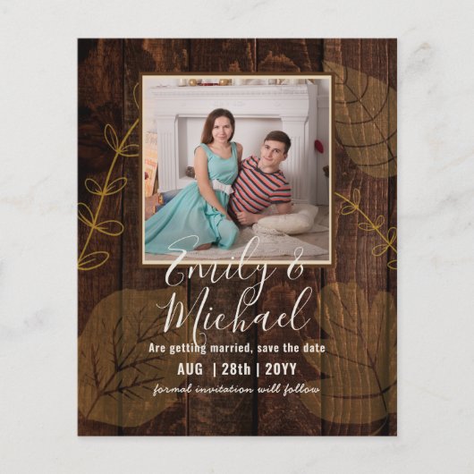 BUDGET PHOTOの結婚日救付- Boho抽象芸術 (正面)