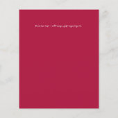 BUDGET PHOTOの結婚日救付- Boho抽象芸術 (裏面)