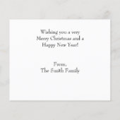 Budget Photoクリスマスになる季節すてきだ (裏面)