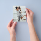 Budget Photo日付フライヤーの保存 チラシ (手)