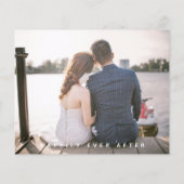 BUDGET Photo'結婚s Thank You Sageモダンシンプル (裏面)