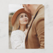 Budget Photo エレガント Overlay結婚式招待状 (裏面)