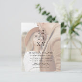 Budget Photo エレガント Overlay結婚式招待状 (スタンド正面)