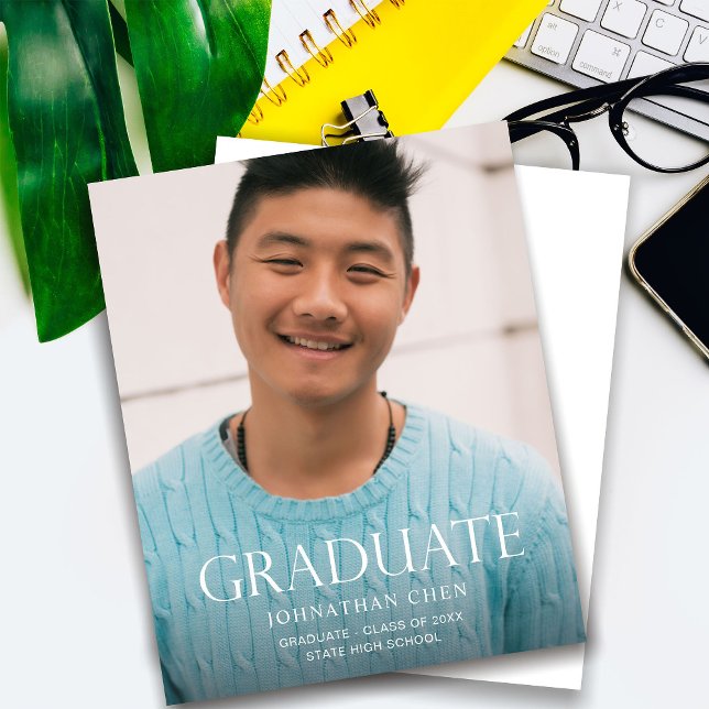 Budget Photo モダン Graduation Party Vertical (クリエイターアップロード済み)