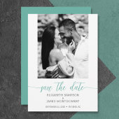 Budget Photo 結婚's Aqua Save The Date