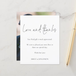 Budget Photo 結婚's Love and 感謝してい Script