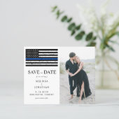Budget Photo Blue Line Law Enforcement 結婚's (スタンド正面)